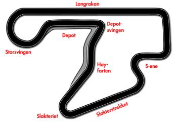 Map of Rudskogen